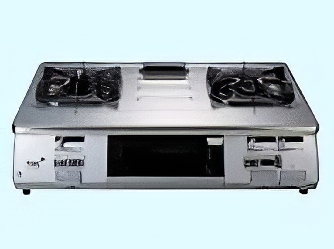 Table top gas cooker with safety features